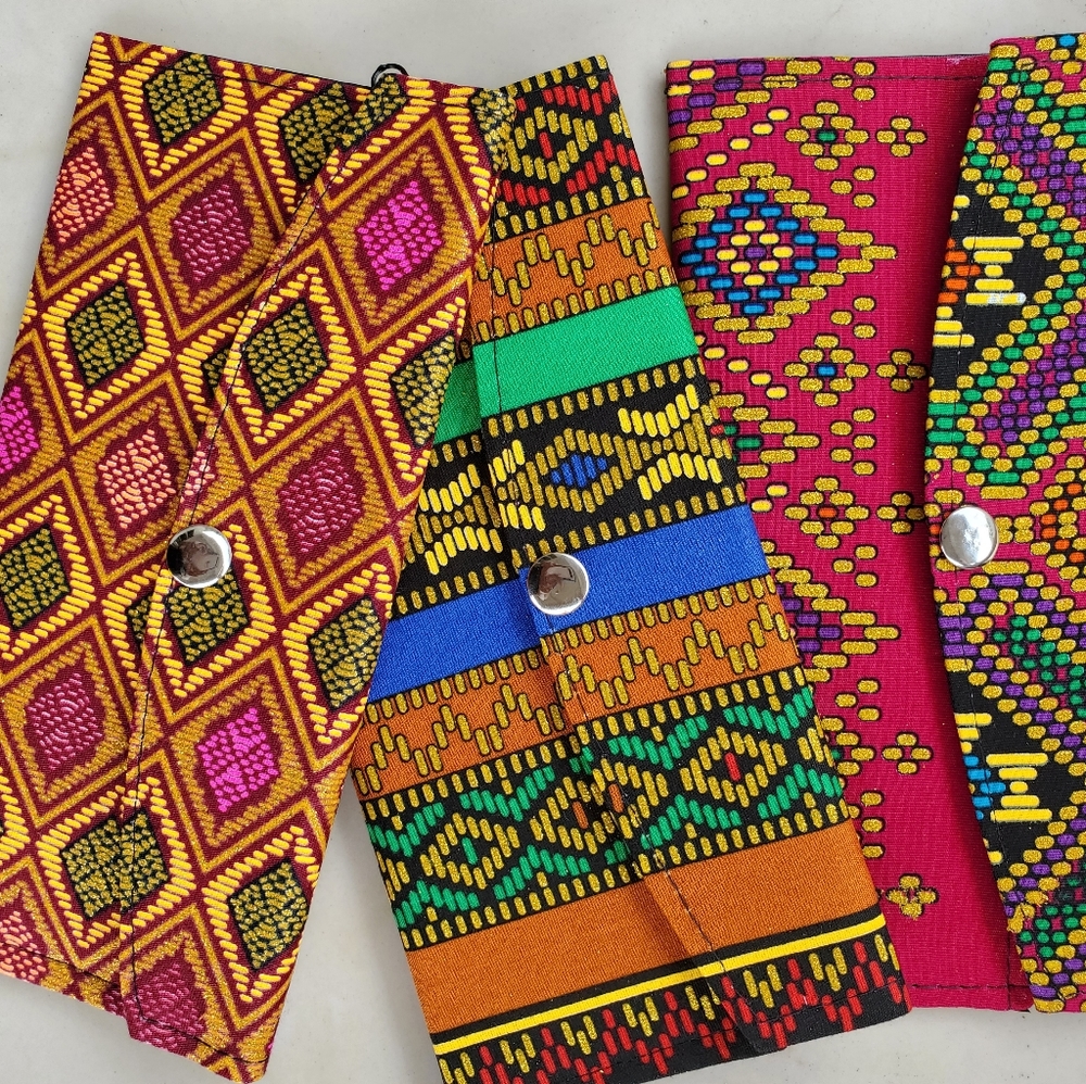 Printed wallets.